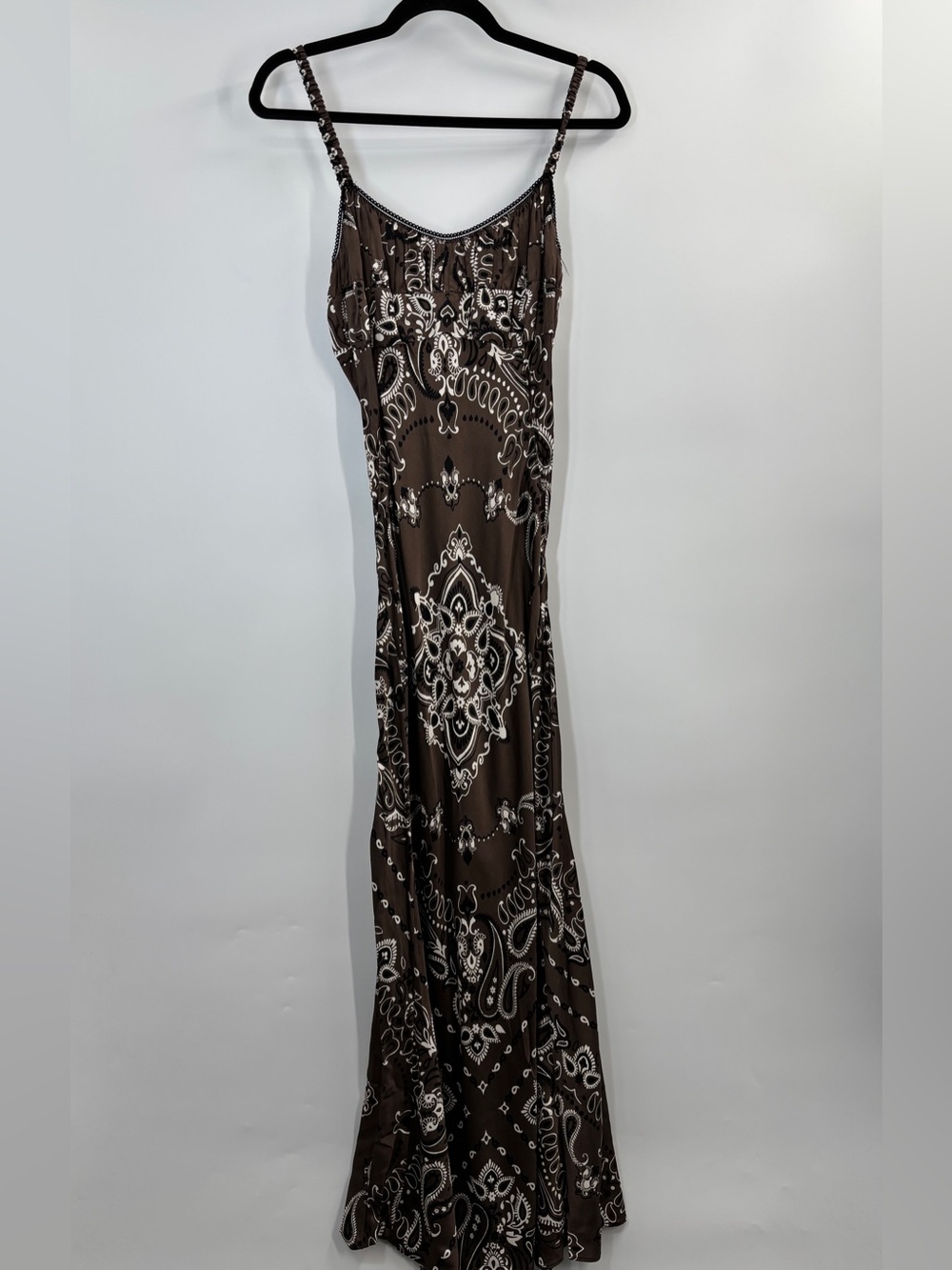Bandana Print Midi Dress FR40/US8 - Picture 4 of 7